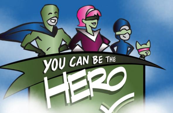 You Can Be The Hero! Join the National Preparedness Community. Super Hero Family