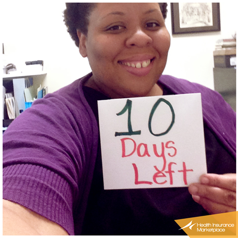 Foto: Only 10 days until you can sign up for lower cost health coverage! Get ready now!  http://hlthc.re/19rfcrr