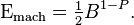 \Epsilon_\text{mach} = \tfrac{1}{2} B^{1-P}.