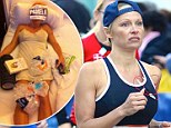 No pain no gain! Pamela Anderson is left bruised and sore after taking on the New York Marathon 