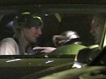 Not the most romantic of date nights! Gwyneth Paltrow and husband Chris Martin were seen dining out in Los Angeles on Sunday night, with daughter Apple (centre) coming along too