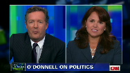 Christine O'Donnell walks off during interview