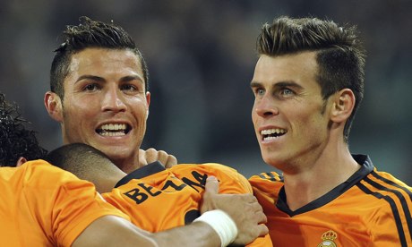 Cristiano Ronaldo Gareth Bale Real Madrid