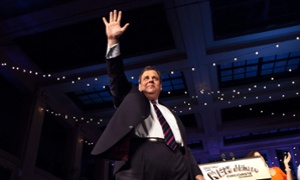 Election results 2013: Christie sets up 2016 bid with big victory – live