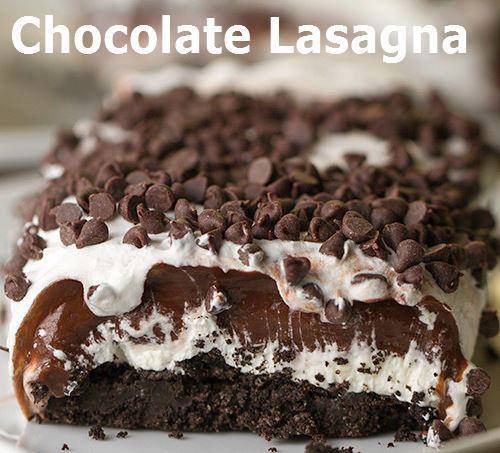 Photo: Complex Facebook fans, you need this chocolate lasagna.