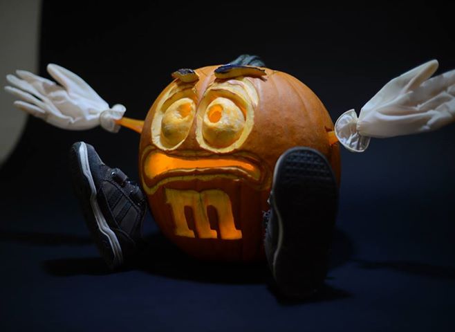 Photo: MSPBJ's award-winning pumpkin, carved by designer Derek Thomson. Happy Halloween!