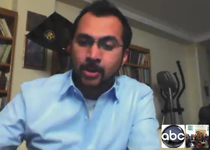 Photo: What's life really like in #Iran? Watch our live hangout between American students and ABC News' Muhammad Lila in Tehran. What questions do you have?

WATCH LIVE: http://abcnews.com/live