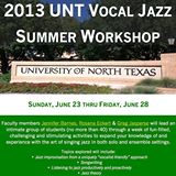 UNT Vocal Jazz Summer Workshop - Denton, TX