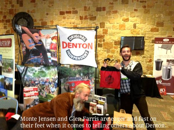 Photo: Dentonites had some fun at the Texas Downtown Association (TDA) Annual Conference learning and telling the Denton story of collaboration. Read all about it in the newest blog post! http://bit.ly/1in2xxk