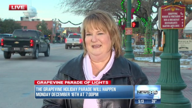 <strong>VIDEO:</strong> Grapevine's Parade of Lights back on after postponement