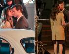 Things are certainly heating up on the set of "50 Shades of Grey" -- Dakota Johnson and Jamie Dornan kissed for the very first time while shooting scenes for the highly anticipated erotic drama on Dec. 8, 2013. After a week of shooting in Vancouver, Canada