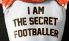 I Am The Secret Footballer Small Graphic