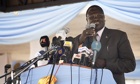 Riek Machar, former vice-president of South Sudan