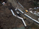 Aftermath of the fatal Metro-North Railroad derailment, as seen from Chopper 880 on Dec. 2, 2013. (credit: Tom Kaminski/WCBS 880)