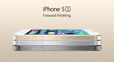 iPhone 5s. Forward thinking.