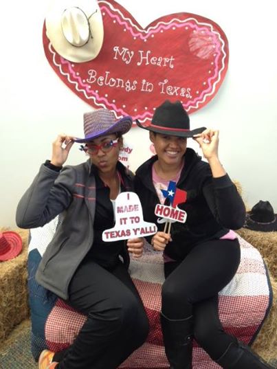 Photo: Check out this pic taken at the Texarkana Travel Information Center. These two loving sisters were so very excited to be in Texas for the first time ever. The family moved to Austin from Michigan, and had lots of fun visiting our Travel Information Center. Welcome to Texas! Check out a list of our TICs here http://bit.ly/1lXMMkN