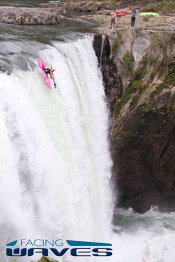 Photo: There's brave, then there's this guy. Don't miss Facing Waves tonight at 7 PM ET!