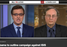 “Obama to outline campaign against ISIS” (Juan Cole at Chris Hayes, “All In”)