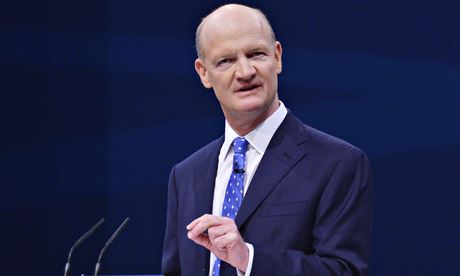 David Willetts at Conservative party conference, Manchester, 2013