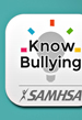 Put the power to prevent bullying in your hands. Smartphone shows application. KnowBullying.