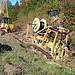 Chippewa Valley WI. Plowing through the hill.