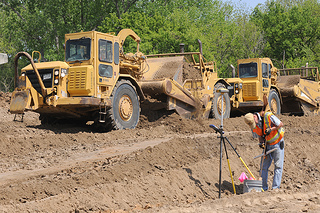 Surveyor Ogden overflow channel-ARRA Project