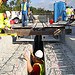 Bridge joint repairs on Interstate 95 on the Baldwin Bridge in Old Saybrook, CT