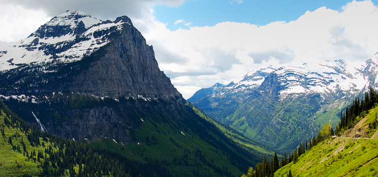This is an image of Glacier National Park. 