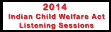 Indian Child Welfare Act Listening Session