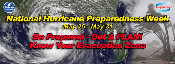 National Hurricane Preparedness Week 2014 Banner