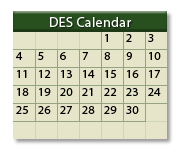 DES Event Calendar
