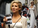 EXCLUSIVE Spanish actress Elsa Pataky enjoys a shopping trip with friends in Madrid. Pataky, who is the wife of actor Chris Hemsworth, looked glamorous in a white full length dress, 23 September 2014.
24 September 2014.
Please byline: Vantagenews.co.uk