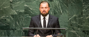 DICAPRIO UN CLIMATE SUMMIT