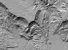 Thumbnail lidar image of Oso, Washington landslide; March 2014