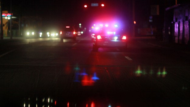 File photo of a police car. (credit: Joe Raedle/Getty Images)