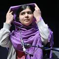 Nobel Peace Prize winner Malala Yousafzai in Phila. for Liberty Medal