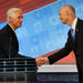 The Democrat, Charlie Crist, left, and Gov. Rick Scott, a Republican, before their debate.