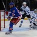 Carl Hagelin scored for the Rangers in the second period of a 4-0 win over the San Jose Sharks on Sunday.