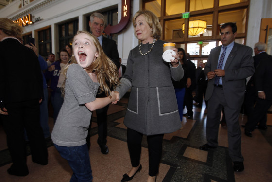 Macy Friday, Hillary Clinton, Mark Udall