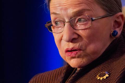 Ruth Bader Ginsburg Wants to See Nine Women on Supreme Court