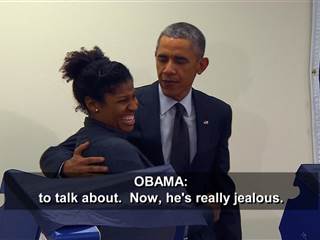 Chicago Man Warns Obama: 'Don't Touch My Girlfriend'