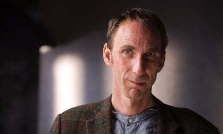 Will Self seen before speaking at the Edinburgh International Book Festival