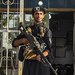 A photo posted on a militant website last week shows fighters from the Islamic State group in front of a police station in Nineveh Province, Iraq.