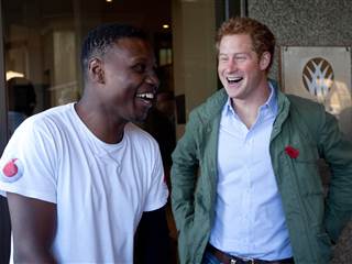 Royal Respect! Prince Harry Surprises Disabled Afghanistan Vet