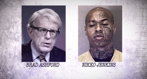 Nikko Jenkins after a court hearing in Omaha, Nebraska on Nov. 25, 2013. [KETV-TV]