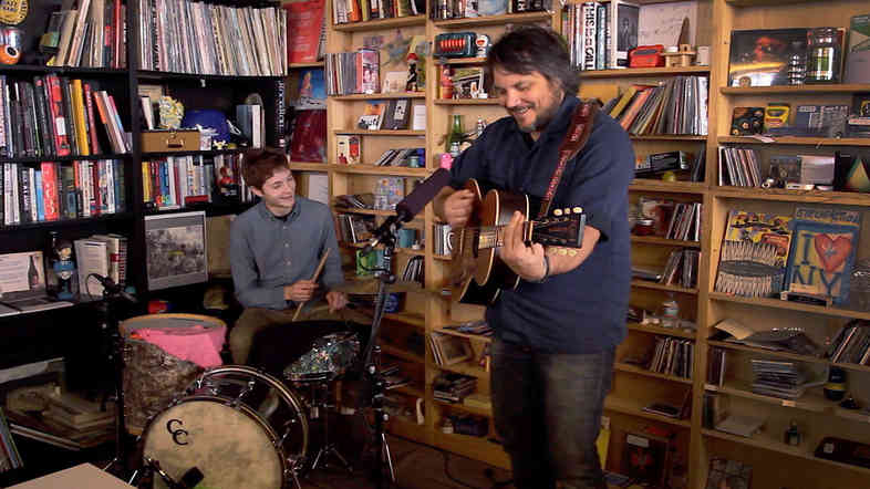 Tiny Desk Concert with Tweedy on September 8, 2014.