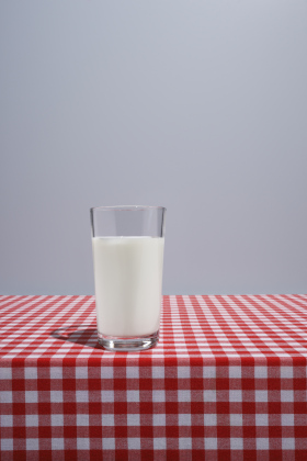 Glass of milk