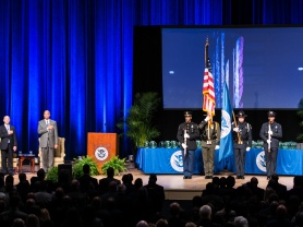 Secretary Johnson and Deputy Secretary Mayorkas honor DHS employees from across the country for extraordinary service and outstanding contributions to the Department and the Nation. 