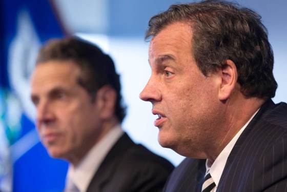 Andrew Cuomo, Chris Christie