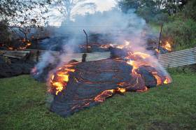 Hawaii Kilauea Volcano Lava